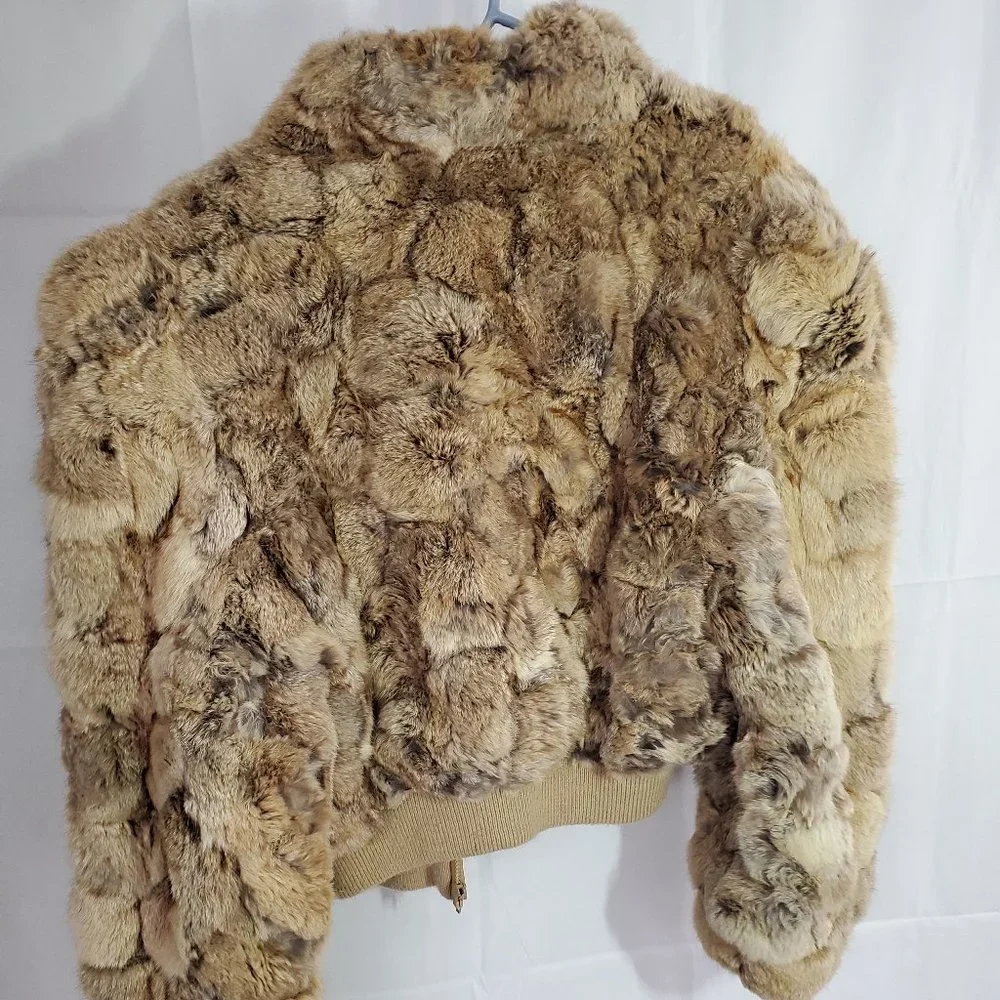 Vintage Rabbit Jacket Large - Picture 2 of 3